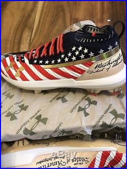 bryce harper youth cleats american flag