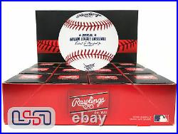 (12) 2019 Home Run Derby MLB Rawlings Baseball Cleveland Indians Boxed Dozen