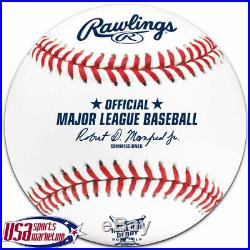 (12) 2019 Home Run Derby Rawlings MLB Baseball Cleveland Indians Boxed Dozen