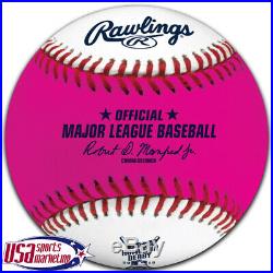 (12) 2019 Home Run Derby Rawlings MLB Moneyball Baseball Indians Boxed Dozen