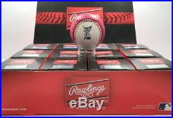 (12) Rawlings Official 2017 Pink Home Run Derby Moneyball Baseball Miami Boxed