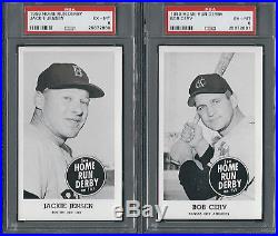 1959 HOME RUN DERBY COMPLETE SET (Missing 1) 19/20 PSA GRADED VERY HIGH