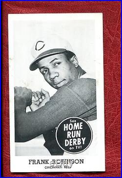 1959 HOME RUN DERBY FRANK ROBINSON. ORIGINAL, EXTREMELY SCARCE, and NICE