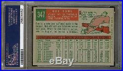 1959 Home Run Derby Hank Aaron Psa 4 With Higher Qualities Braves