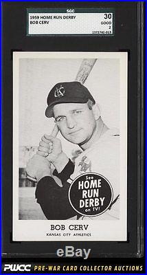 1959 Home Run Derby Bob Cerv SGC 2/30 GD (PWCC)