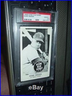 1959 Home Run Derby Duke Snider Brooklyn Dodgers PSA Graded