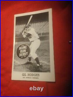 1959 Home Run Derby Gil Hodges Dodgers