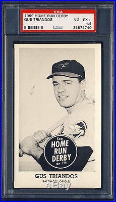 1959 Home Run Derby Gus Triandos PSA 4.5 Baltimore Orioles