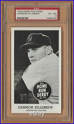 1959 Home Run Derby Harmon Killebrew PSA 6 Minnesota Twins Washington Senators