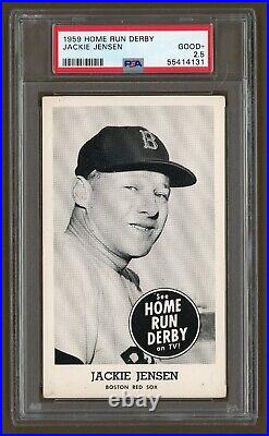 1959 Home Run Derby JACKIE JENSEN PSA 2.5 GD+ Rare Series In Any Grade