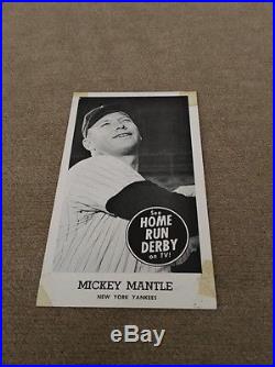 1959 Home Run Derby Mickey Mantle Rare