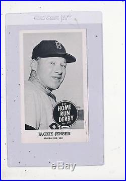 1959 Home Run Derby Topps Jackie Jensen Boston Red Sox ex Rare