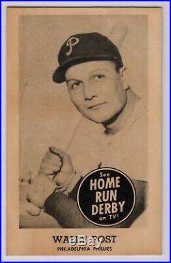 1959 Home Run Derby Wally Post Philadelphia Phillies
