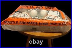 1962 Mickey Mantle Roger Maris Home Run Derby Baseball Game/un-used & Un-opened