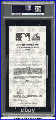 1998 MLB All Star Game Ken Griffey Jr Home Run Derby Ticket Stub PSA 8 Coors