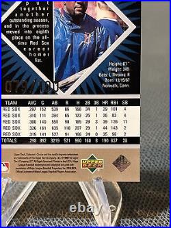 1998 Upper Deck Collector's Choice /100 Starquest Home Run Mo Vaughn #SQ22