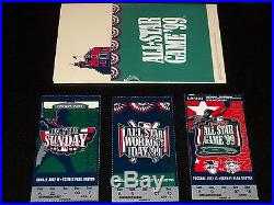 1999 MLB All Star Game, Home run derby, all star Sunday TICKET Stubs
