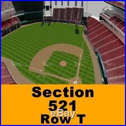 1-10 TIX 2015 MLB All Star Workout & Home Run Derby 7/13 Great American Ball