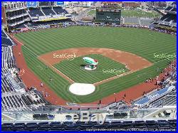 1-4 MLB All Star Game Strips 2016 Tickets Home Run Derby San Diego Petco 7/12