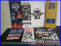2003 MLB All Star game, Home Run Derby, Fan Fest tickets, Chicago, US Cellular