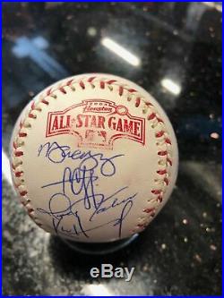 2004 MLB All Star Game Home Run Derby Signed Ball MLB Hologram Free Shipping