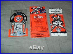 2005 Detroit Tigers Home Run Derby Baseball Ticket + Gift Ticket + Gala Tickets