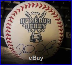 2006 David Wright Signed Game Used All Star Game HOME RUN DERBY Baseball MLB COA