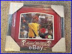 2006 Home Run Derby Ryan Howard Phillies Signed 16x13 Framed Photo AUTO with COA