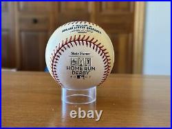 2007 Homerun Derby Ryan Howard Game Used Gold Baseball MLB Auth Holo Phillies