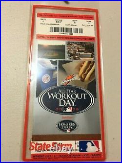 2008 Mlb All Star Game 2 Tickets + Home Run Derby Jeter Ny Yankees Stadium
