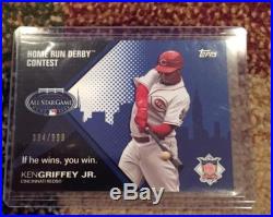 2008 topps Ken Griffey Jr Home Run Derby Contest Serial Numbered