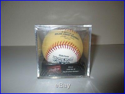 2009 MLB Rawlings Home Run Derby Gold Baseball ROMLBGB9-RSO Collectors Edition
