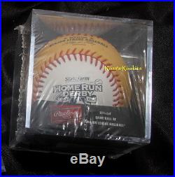 2009 RAWLINGS OFFICIAL HOME RUN DERBY BASEBALL MONEY BALL gold in sealed cube