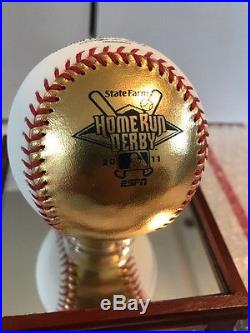 2011 All Star 24K Gold Home Run Derby Rawlings Baseball Official Ball Arizona