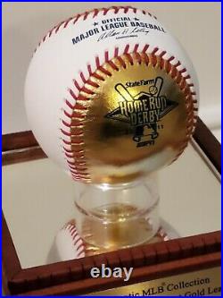 2011 Rawlings 24 Karat Gold Leather Baseball MLB Home Run Derby Precious Surface