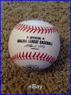 2013 All Star Home Run Derby Baseball ball Rawlings Signed Cespedes A's Tigers