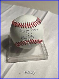 2014 Home Run Derby Brian Dozier Signed Autographed Baseball