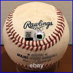 2014 Home Run Derby Game Used Ball Josh Donaldson Out MLB Auth Round 1 Out 2
