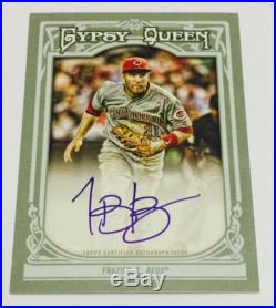 2014 TOPPS GYPSY QUEEN AUTO SP TODD FRAZIER! HOME RUN DERBY CHAMP! ON CARD