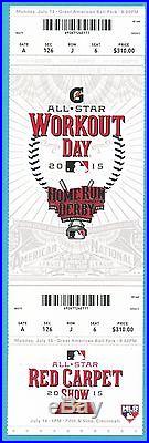 2015 MLB ALL STAR GAME Home Run Derby Futures & Legends Game Tickets
