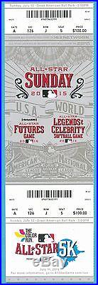 2015 MLB ALL STAR GAME Home Run Derby Futures & Legends Game Tickets