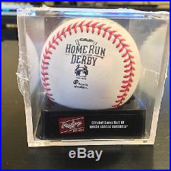 2015 MLB Home Run Derby Game Ball Rawlings Official Baseball