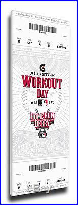 2015 MLB Home Run Derby Mega Ticket Cincinnati Reds