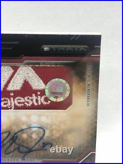 2015 Topps Mike Trout Auto Reilc Red Majestic Tag 1/1 Allstar Game Homerun Derby