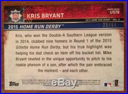 2015 Topps Update Black Home Run Derby US78 78 Kris Bryant RC /64