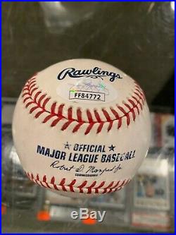 2016 All Star Home Run Derby Corey Seager Dodgers Signed Baseball Mint Jsa Petco
