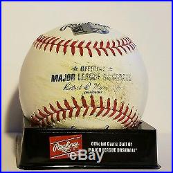 2016 Home Run Derby Champion Giancarlo Stanton Game Used MLB Marlins All Star
