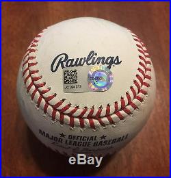 2016 Home Run Derby Game Used Baseball Giancarlo Stanton Mlb Authenticated