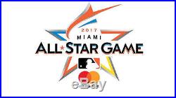 2017 MLB All Star Game 2 Ticket Strip (Section 22) Home Run Derby, Futures ASG