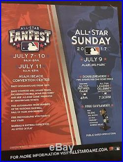 2017 MLB All Star Game Full Strip, Futures Game, Home Run Derby, All-Star Game
